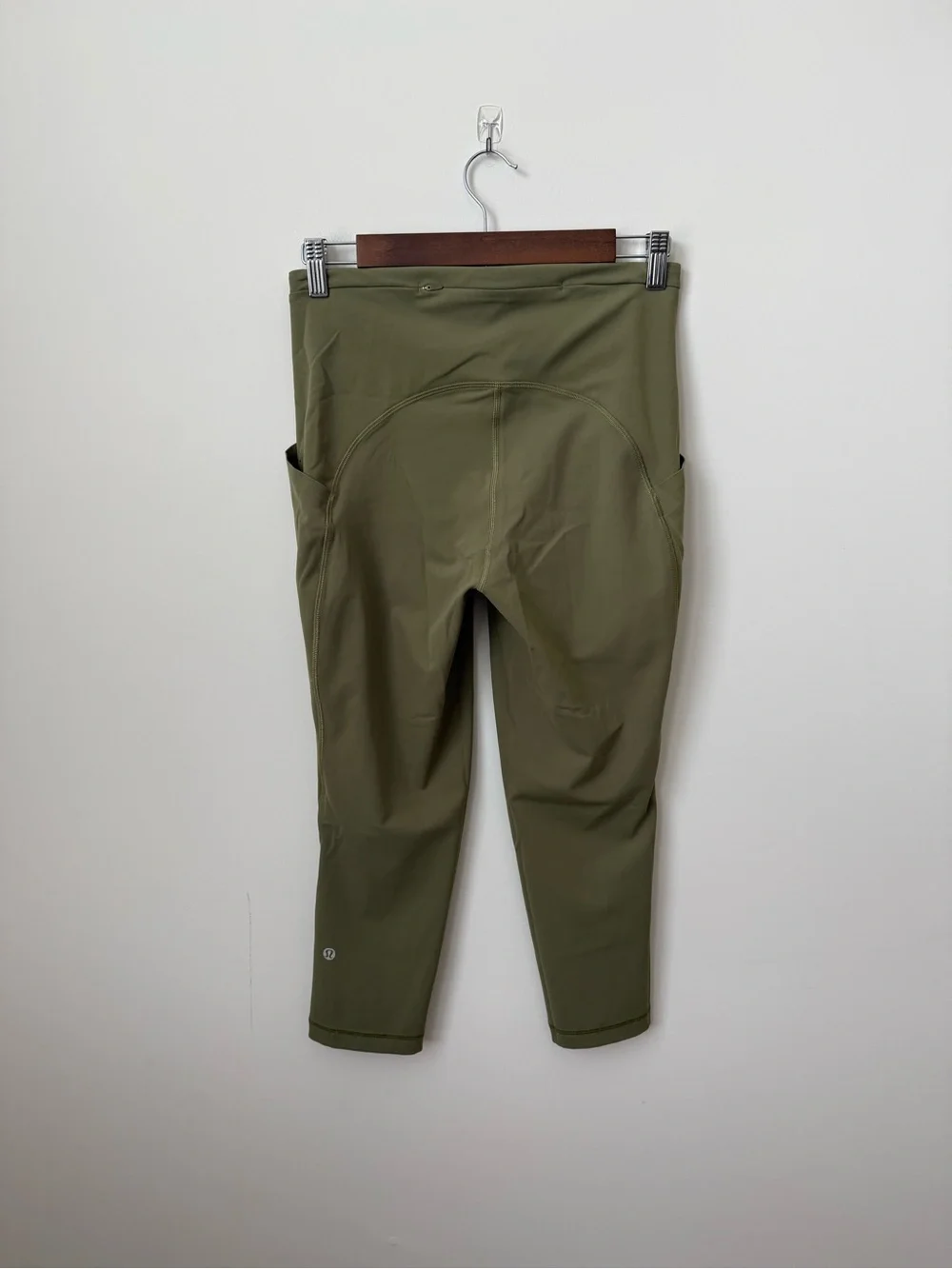Lululemon Swift Speed High Rise Crop 21” Bronze‎ Green Size 8